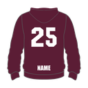 Clarence High Maroon Leaver Hoodie