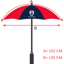 Hunter Wildfires Umbrella